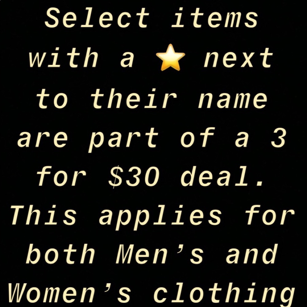 Special Offer!!!⭐️⭐️⭐️⭐️⭐️